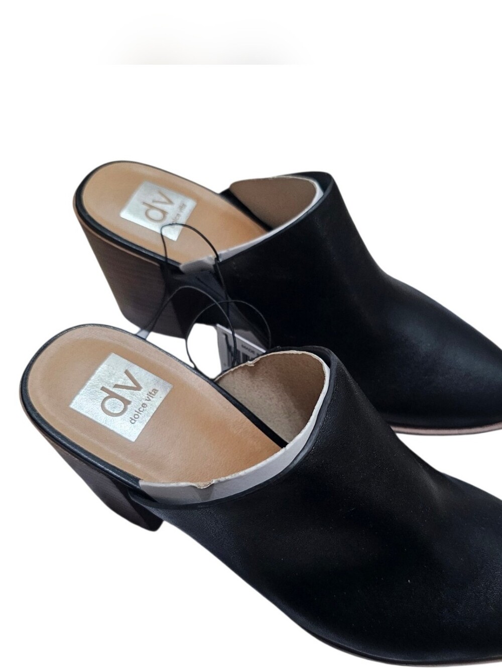 New in Box Dolce Vita TYFF Nero Mule Shoes 9 - Picture 2 of 7